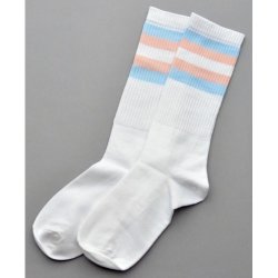 SK503-30 Trans sexual colors print tube socks