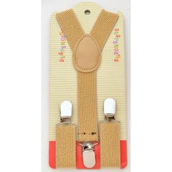 KSP-232 Kid's Gold glitter suspenders