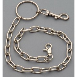 WC-1123 Chrome Wallet Chain heavy links