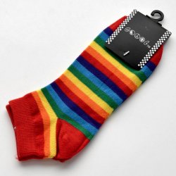 SK-002 Rainbow anklet socks