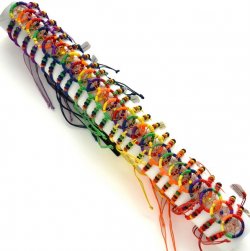 ID3630 Rainbow - Rainbow Dream Catcher string bracelets