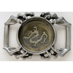 BK-801-1 dragon in clear resin