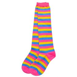 SK-505-40 Knee high pan sexual colors socks