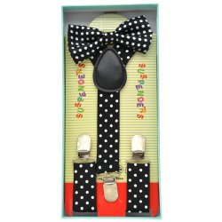 KBS-051 Kid's Bowtie and suspender set KBS-051 Kid's Bowtie and suspender set