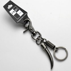 YOK-53 Keychain with horn and key ring