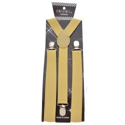 SP-9-6 Mustard yellow suspenders