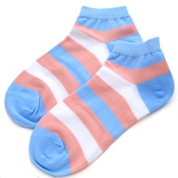 SK-021 transexual colors anklet socks