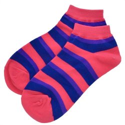 SK-022 Bi pride colors anklet socks