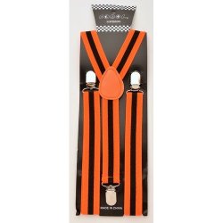 SP-135 B/Orange striped suspenders