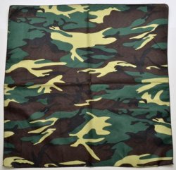 BDNA-CAMO1 Camo print bandanna