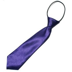 KTI-2007 Purple - Kids / childrens adjustable necktie