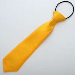 TI-KTI-Yellow107U Kids yellow tie