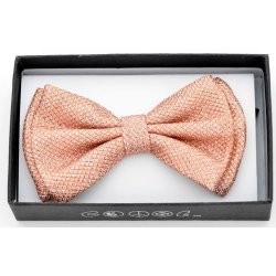 BOT-B30 Orange glitter bow tie