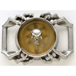 BK-600SK Evil Skull in amber resin BK-600SK Evil Skull in amber resin