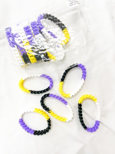 GZR-606 non-binary silicone bracelets - Click Image to Close