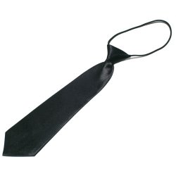 KTI-2000 Black - Kids / chidrens adjustable necktie KTI-2000 Black - Kids / chidrens adjustable necktie