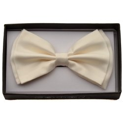 BOT-301 Cream bow tie