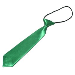 KTI-2006 Green - Kids / childrens adjustable necktie