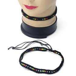 ID331NL beaded string necklace