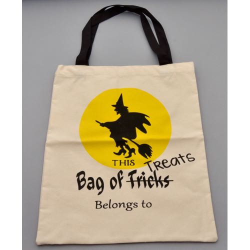 Bag-HW002 Halloween Trick or Treat bag - Click Image to Close