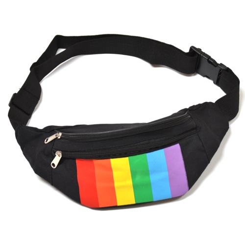 BAG-313RB Rainbow fanny pack - Click Image to Close