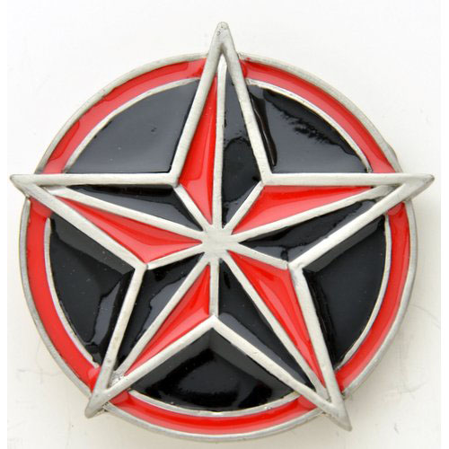 BK-723 Red/Black star - Click Image to Close