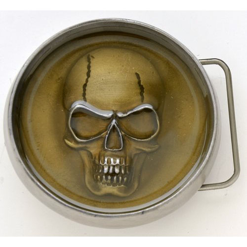 BK-731-Amber Skull in Amber resin - Click Image to Close