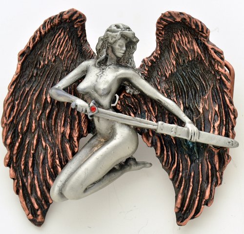 BK-764BVB Angel with copper color wings - Click Image to Close