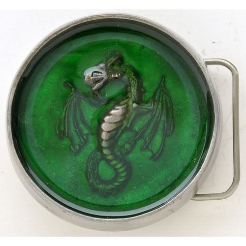 BK-793-Green Dragon in green resin - Click Image to Close