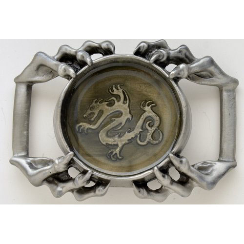 BK-801-1 dragon in clear resin - Click Image to Close