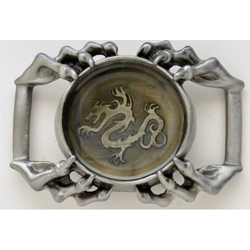 BK-801-1 dragon in clear resin - Click Image to Close
