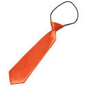 KTI-2004 Orange - Kids / chidrens adjustable necktie