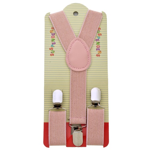 KSP-B30 Kids pink suspenders - Click Image to Close