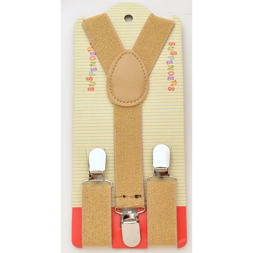 KSP-232 Kid's Gold glitter suspenders - Click Image to Close