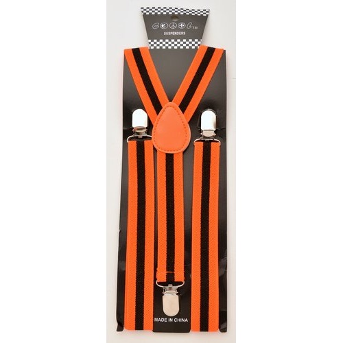 SP-135 B/Orange striped suspenders - Click Image to Close