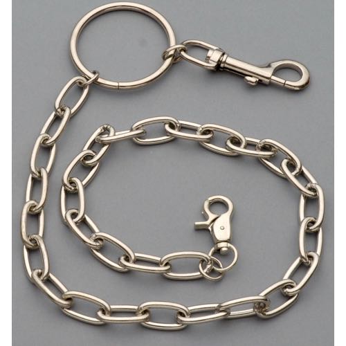 WC-1123 Chrome Wallet Chain heavy links - Click Image to Close