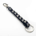 YOK-33 Leather key chain w/tribal studs