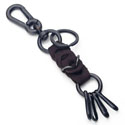 YOK-36 Leather with rings keychain