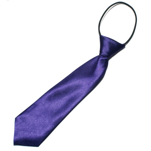 KTI-2007 Purple - Kids / childrens adjustable necktie - Click Image to Close