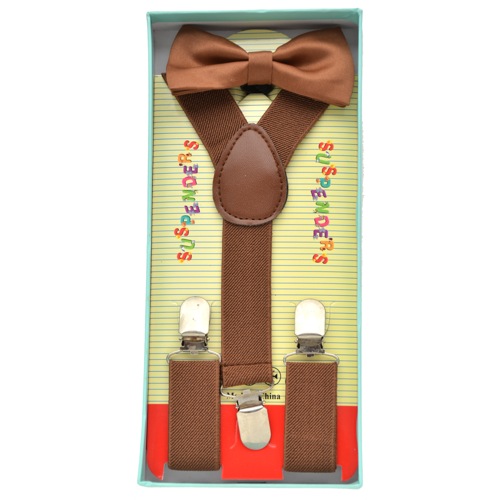KBS-005 Kid's Bowtie and suspender set - Click Image to Close