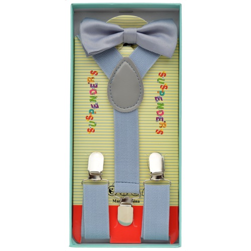 KBS-007 Kid's Bowtie and suspender set - Click Image to Close