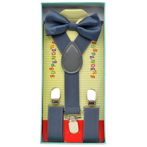 KBS-008 Kid's Bowtie and suspender set - Click Image to Close