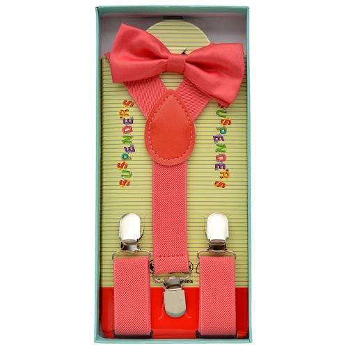 KBS-009 Kid's Bowtie and suspender set - Click Image to Close