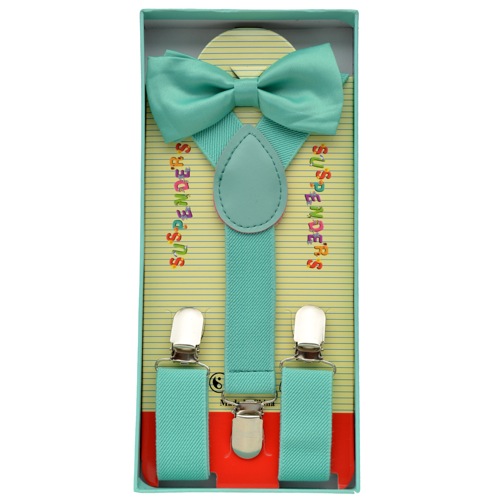 KBS-010 Kid's Bowtie and suspender set - Click Image to Close