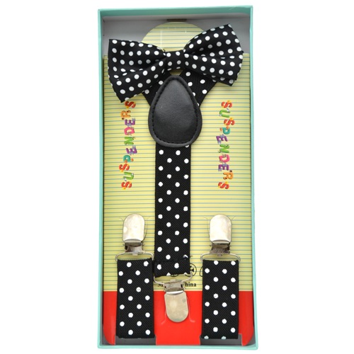 KBS-051 Kid's Bowtie and suspender set - Click Image to Close