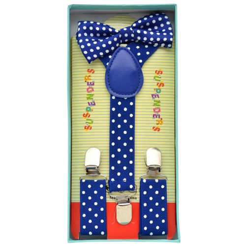KBS-054 Kid's Bowtie and suspender set - Click Image to Close