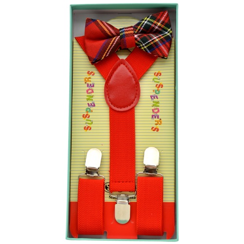 KBS-604 Kid's Bowtie and suspender set - Click Image to Close