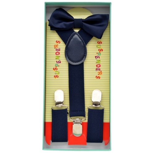 KSP-155 Kid's Bowtie and suspender set - Click Image to Close
